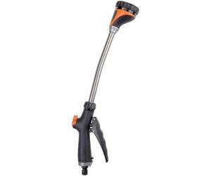 BLACK+DECKER Fioriera - Bacchetta - Spruzzatore per piante con manico lungo - 9 supporti - 50 cm - Nero/Arancione