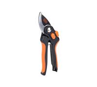 BLACK+DECKER Forbici da giardino - 20,3 cm - Lame in acciaio temprato - Spessore di taglio 13 mm - Nero/Arancione