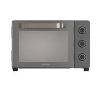 Black+Decker - Forno Elettrico BXOV3000E | 1500W | 30L | Resistenza Superiore Grill | A Convezione | Timer 90min | Funzione STAY ON | Doppio Vetro | Luce Interna | Raccoglibriciole | Accessorio Spiedo