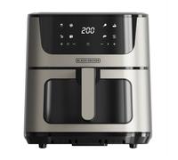 Black & Decker - Friggitrice Ad Aria Bxaf8000e-grigio/nero Black & Decker