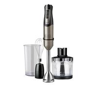 BLACK DECKER Frullatore a Immersione 1000W 20 velocità TURBO Lame in acciaio