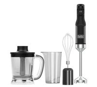 Black & Decker BXHBA1501E Frullatore ad immersione 1500 W Nero, Trasparente
