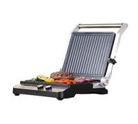 Grill Elettrico Black+Decker BXGR2000E 2000 W Acciaio Inossidabile Nero