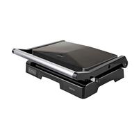 Grill Elettrico BXGR1000E con Vassoio di Raccolta Antiaderente Potenza 1000 W Colore Nero