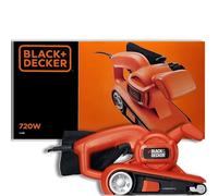 Black+Decker KA86-QS Levigatrice A Nastro Elettrica Legno 720W Foglio 75x457mm