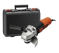 Black+Decker KG911K-QS Smerigliatrice Angolare, 900 W, in Valigetta, 115 mm