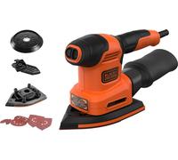 Black & Decker Levigatrice Orbitale Palmare a Delta 4 in 1 200 Watt BEW200-QS