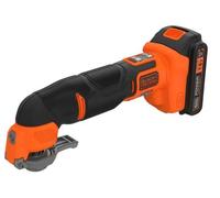 Black+decker utensile multifunzione a batteria bdcos18d1k-qw 18 v 1 batteria 1,5