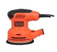 BLACK DECKER Levigatrice roto orbitale 230W Sacchetto raccoglipolvere incluso