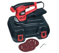 Black+Decker Levigatrice Rotorbitale 480W 125mm Valigetta 3 Accessori KA191EK-QS
