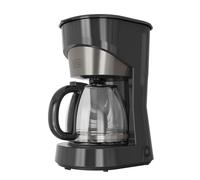 BLACK+DECKER - Macchina da caffè americano BXCO1001E | 1000W | Serbatoio 1,5 L | 12 tazze | Sistema antigoccia | Piastra riscaldante 40 min | Auto-Off | Filtro permanente | Acciaio inox antigraffio