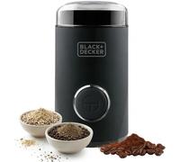 Black+Decker Macinino Elettrico 150W Lame Inox 50g Macina Caffè Spezie BXCG150E