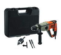 Black & Decker BEHS02K-QS Martello SDS-Plus 800 W 3 modalità 13 mm con adattatore/punta e custodia