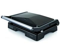Grill Elettrico BXGR1000E con Vassoio di Raccolta Antiaderente Potenza 1000 W Colore Nero