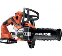 BLACK+DECKER BLACK+DECKER Motosega a batteria 18 V, barra 20 cm, 1 batteria 2,0 Ah GKC1820L20