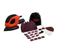 BLACK+DECKER, NUOVA LEVIGATRICE MOUSE MULTIFUNZIONE 55W con 15 Accessori. BEW230