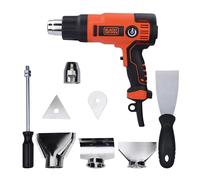 Black & Decker Pistola termica ad aria calda sverniciatore Potenza 2000 Watt Temperatura 65 - 645 °C colore Nero / Rosso - KX2200K