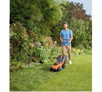 BLACK & DECKER Rasaerba a batteria 33cm LITIO 36V - 2,5Ah - 1 batteria -1 caricatore - 1 serranda mulching - BCMW3336L1-QW