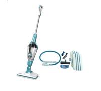 BLACK+DECKER, Scopa a Vapore Lavapavimenti Steam Mop 7in1, Testa Pivotante Adatta a Tutte le Superfici, con Tecnologia Autoselect per la regolazione del vapore, Capacità 500 ml 1600 W. FSMH1321-QS