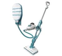 Black & Decker 9IN1 Steam-mop Pulitore a vapore verticale 0,5 L 1300 W Turchese, Bianco [FSMH1351SM]