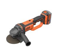 BLACK+DECKER BCG720M1-QW, Smerigliatrice angolare Nero/Orange
