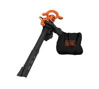 BLACK+DECKER,SOFFIATORE/ASPIRATORE/TRITURATORE 2600 W - VELOCITA' DI SOFFIAGGIO 315 Km/h - VOLUME D'ASPIRAZIONE 11,7 m³/min - CAPACITA' SACCO DI RACCOLTA 40 lt - 2 TUBI INTERCAMBIABILI PER LE MODALITA' SOFFIATORE E ASPIRATORE/TRITURATORE - RAPPORTO DI TRITURAZIONE 12:1. BEBLV260-QS
