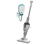 Black & Decker Steam-Mop + SteaMitt Pulitore a vapore verticale 0,5 L 1600 W Grigio