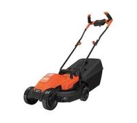 Black & Decker BEMW451BH-QS tagliaerba Tagliaerba a spinta AC Nero, Arancione