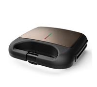 BLACK+DECKER Tostiera BXSA752, 750W, piastre grill antiaderenti, 21,5x12,5 cm, l