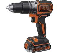 BLACK+DECKER Trapano a Percussione Brushless Senza Fili, Nero, 2 Batterie 2.5 Ah