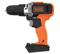 BLACK+DECKER TRAPANO/AVVITATORE A PERCUSSIONE 18V LITIO (UNITA' SENZA BATTERIA E CARICABATTERIE)- 20.250 colpi/min. 10 punti di regolazione. Velocità variabile. BCD003N-XJ