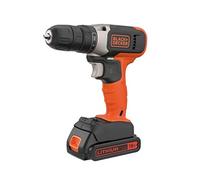 18V 1.5Ah LI-ION Cordless Trapano Avvitatore Kit - Black & Decker