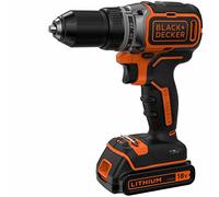 Black & Decker BL186K-QW cacciavite elettrico e avvitatore a impulso 1650 Giri/min Nero, Rosso