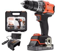Black & Decker Trapano Avvitatore Brushless con Percussione 18V BLD683D1XK-QW