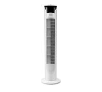 BLACK+DECKER BXEFT47E Ventilatore a Torre Oscillante Silenzioso, Altezza 81 cm,