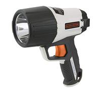 Black & Decker WPAK5BE - Proiettore a LED - Impermeabile e ricaricabile Del Torcia elettrica con modalità a risparmio energetico Halo (500 Lumen, 5 Watt)