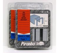 Black & Decker X70116 Tipo 1 Graffette 16mm AEG Bosch Metabo Wolcraft (2 Pacchi)