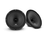 BLACK DIAMOND 8" Mid-Range Altoparlanti con Bullet, 140 Watt 4-Ohm, 1.2" Voice Coil (Coppia di Altoparlanti) Dia-CM8.4B