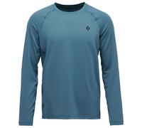 Black Diamond - T-shirt con protezione solare - M Alpenglow LS Crew Creek Blue per Uomo - Taglia M