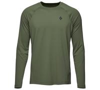 Black Diamond - Alpenglow L/S Crew - Maglia a manica lunga M olivia