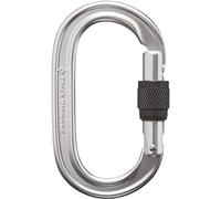 Black Diamond Moschettone con ghiera Oval Screw (Grigio)