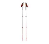 Bastoncini da trekking black diamond pursuit nero rosso