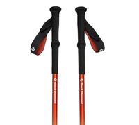 Bastoncini da trekking black diamond trail back rosso