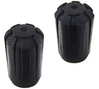 Black Diamond Trekking Pole Tip Protectors - gommini Black unisex