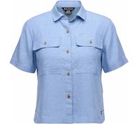 Black Diamond - Camicia in materiale traspirante e leggero - W Scenic Route SS Shirt Clean Blue-Fog Blue per Donne - Taglia M