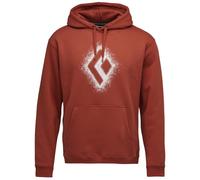 BLACK DIAMOND Chalked Up 2.0 Po Hoody - Uomo - Rosso - Taglia M- modello 2025