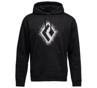 BLACK DIAMOND Chalked Up 2.0 Po Hoody - Uomo - Nero - Taglia XL- modello 2024