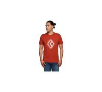 Black diamond chalked up 2 0 short sleeve t shirt red