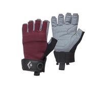 Black Diamond Crag Half-finger climbing mitts (Bordeaux) donna L