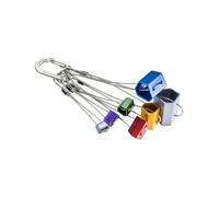 Black Diamond - Dadi eccentrici - Hex Set #4-10 - Grigio